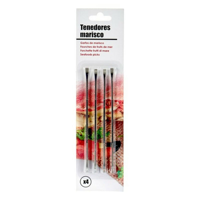 Ensemble de Fourchettes Fruits de mer (27 x 7 cm) (4 Pièces)