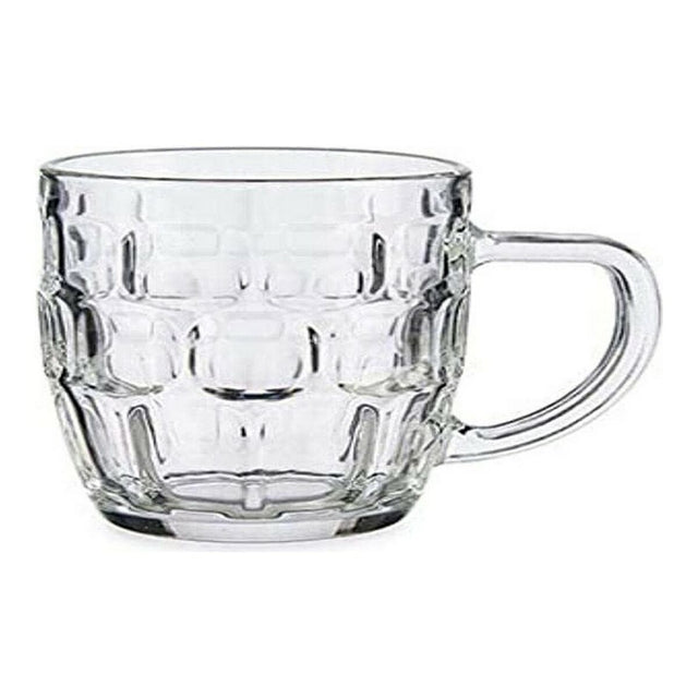Chope à bière Vivalto Transparent Verre (2 Pièces) (10 x 12 x 25,5 cm)