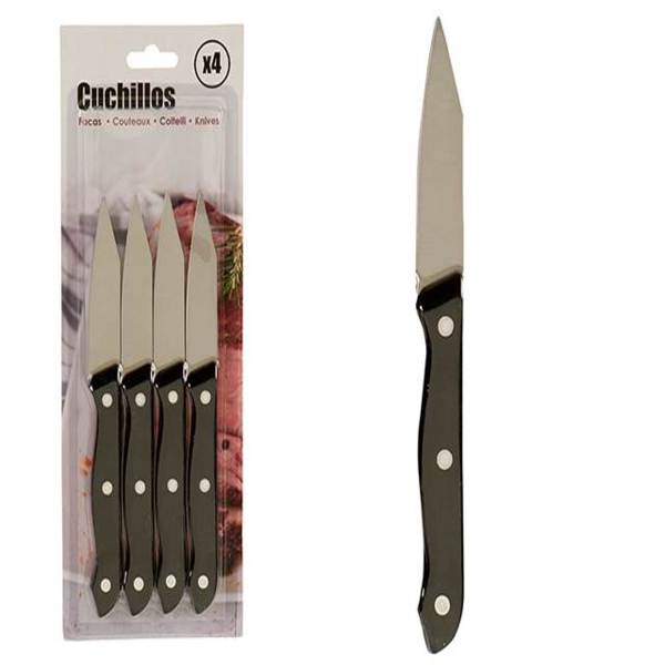 Eplucheur Métal Plastique (4 pcs) (1,5 x 28 x 11 cm)