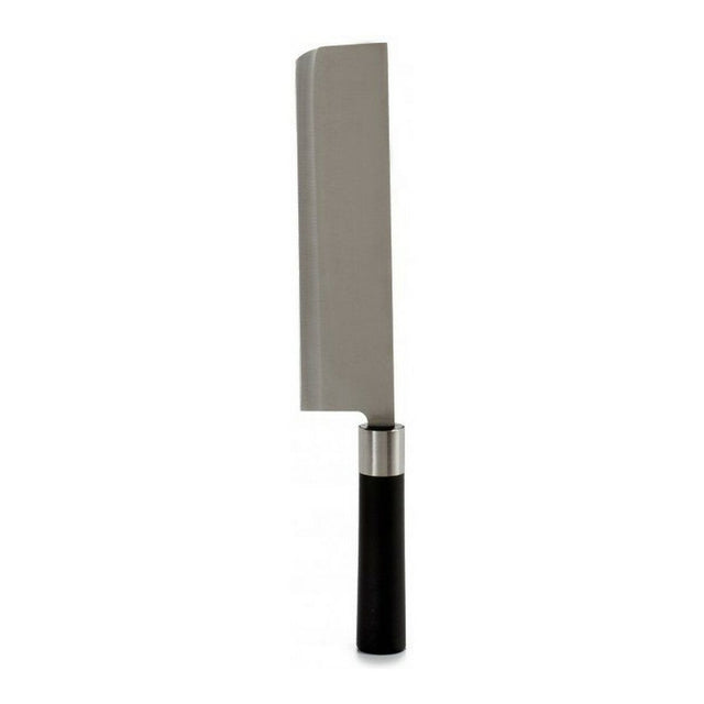 Couteau à viande Argenté Noir Acier inoxydable Plastique