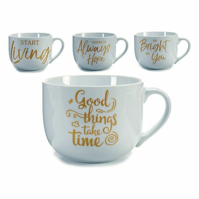 Tasse Or (11 x 8,5 x 14 cm)