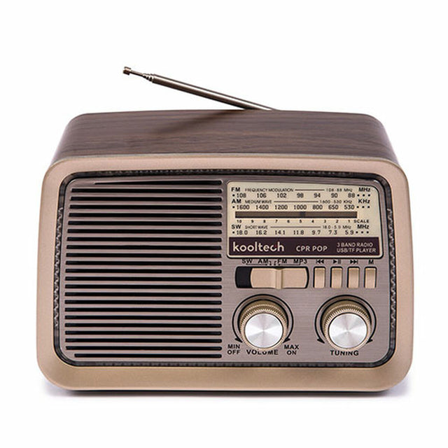 Radio Bluetooth portable Kooltech CPR POP Vintage