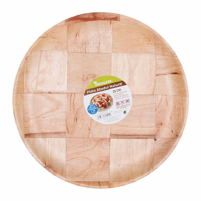 Assiette Privilege Natural Bouleau (Ø 25 cm) (ø 25 cm)