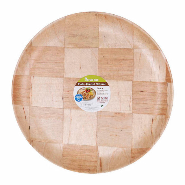 Assiette Privilege Natural Bouleau (Ø 30 cm)