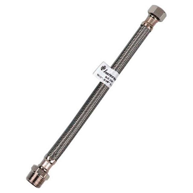 Tuyau Imtersa 20 cm Prise Mâle 3/8"- Prise Femelle 1/2"