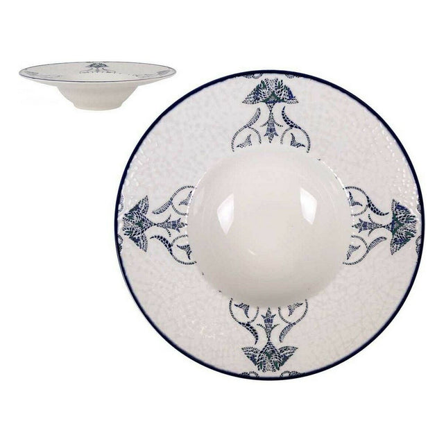 Assiette à pâtes Rosetta Porcelaine (Ø 28 x 6,8 cm)
