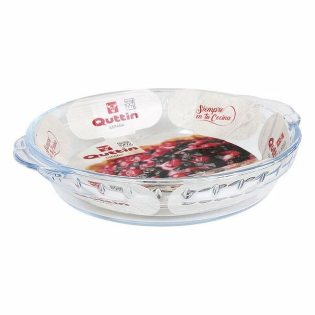 Plat à Gratin Quttin 8435476251533 verre 20,2 x 17,8 x 3,8 cm (750 cc)