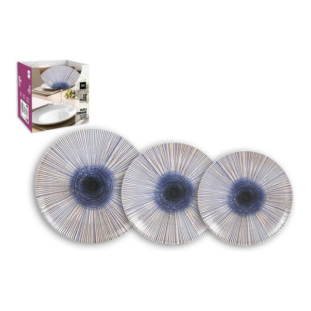 Assietes Ivory Irys Brille (12 pcs)
