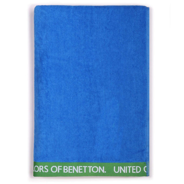 Serviette de plage Benetton Rainbow Bleu (160 x 90 cm)