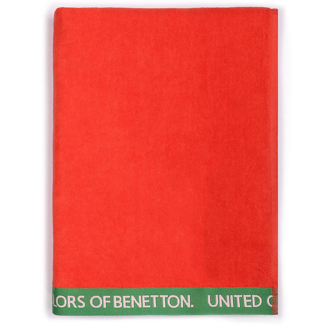 Serviette de plage Benetton Rainbow Rouge (160 x 90 cm)