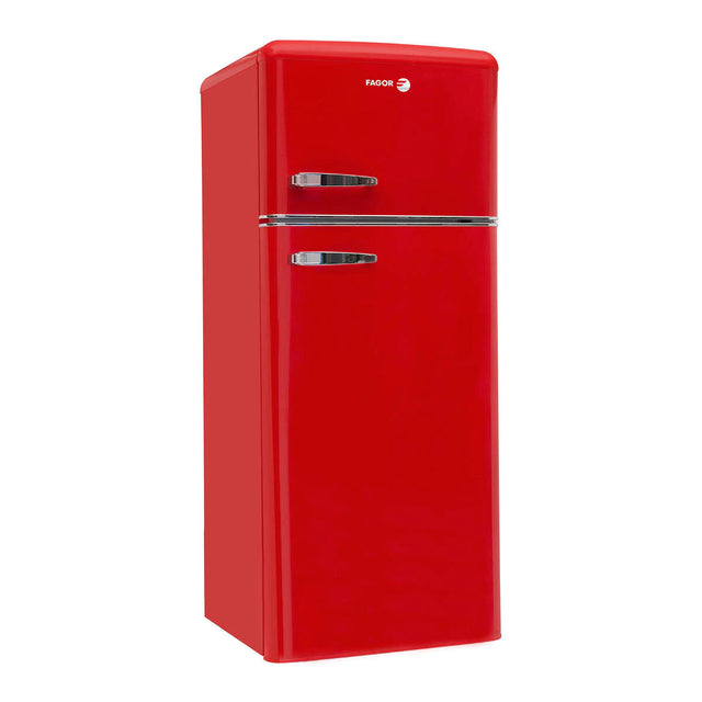 Réfrigérateur FAGOR 3FFV1455R 144 Rouge Rétro (55 x 61.5 x 144 cm)