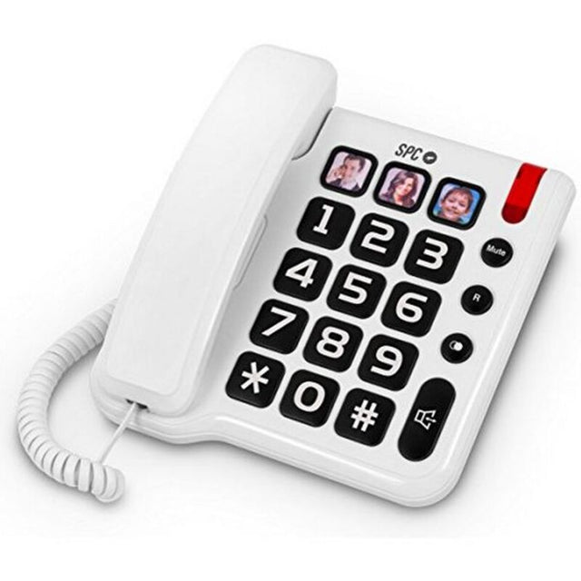 Téléphone fixe SPC 3294 Blanc