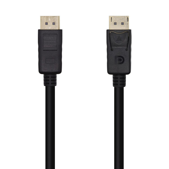 Câble DisplayPort Aisens Cable DisplayPort V1.2 4K@60Hz, DP/M-DP/M, Negro, 1.0m Noir 1 m