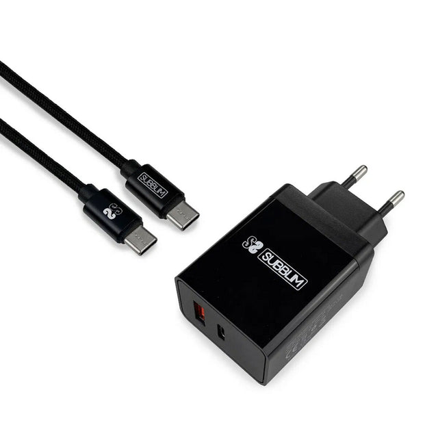 Chargeur mural + Câble USB A vers USB C Subblim