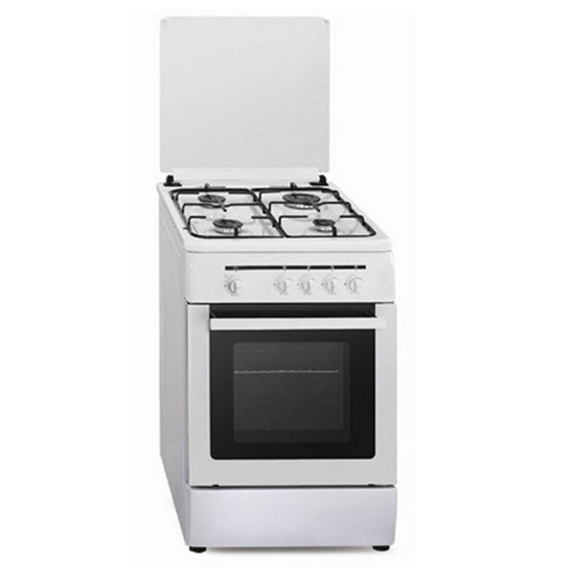 Cuisinière à Gaz Vitrokitchen CB55BB BUT Blanc 1800 W