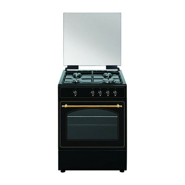 Cuisinière à Gaz Vitrokitchen RU6060B BUT 64 L Anthracite