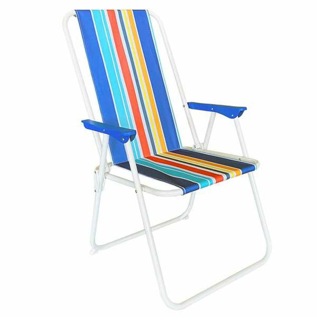 Chaise Pliante Juinsa Stripe Fer Toile