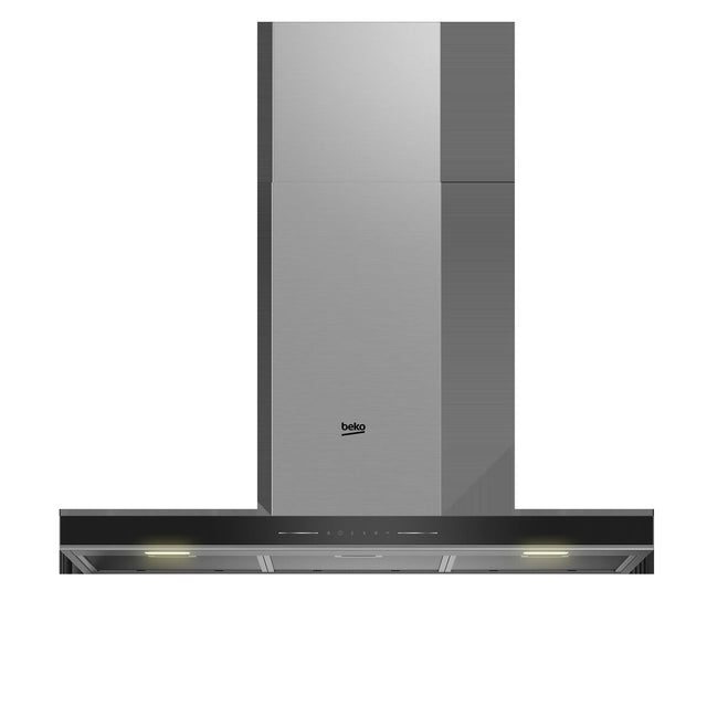 Hotte standard BEKO BHCB96641BBHS Acier 90 cm Noir
