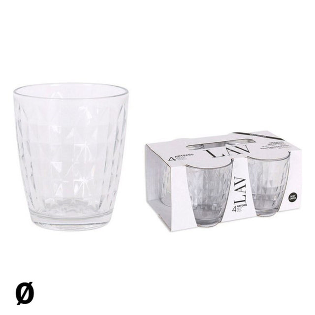 Set de Verres LAV Artemis 415 ml 340 ml 415 ml 4 Unités