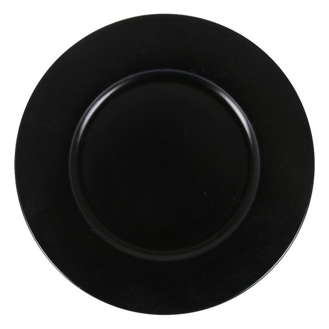 Assiette à dessert Neat Porcelaine Noir (Ø 24 cm)