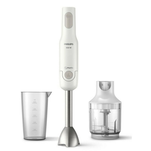 Mixeur plongeant Philips HR2535/00 Métal Blanc/Gris 650 W