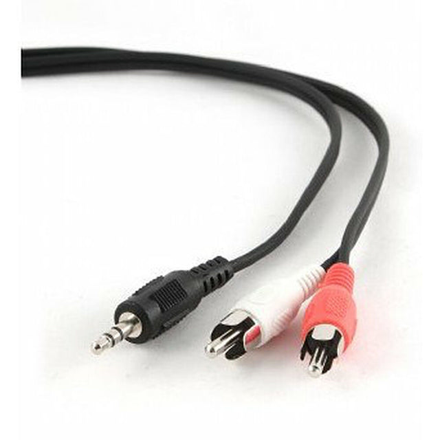 Câble Audio Jack vers 2 RCA GEMBIRD CCA-458-2.5M 2,5 m Noir 2,5 m