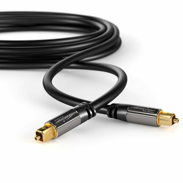 Câble Optique Toslink KabelDirekt Pro Series 1 m (Reconditionné A+)