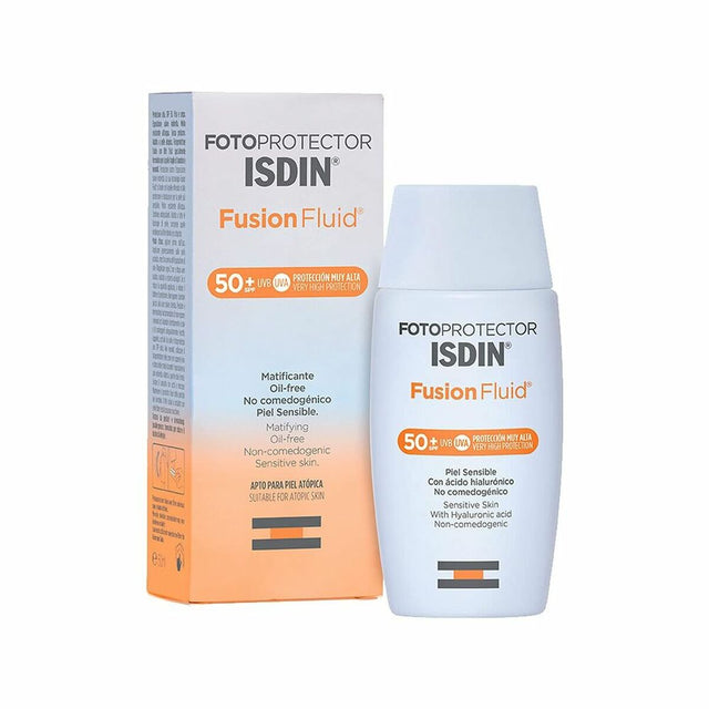 Écran solaire visage Isdin Fusion Fluid SPF50+ (50 ml) (Reconditionné B)