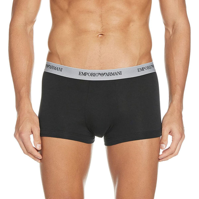 Boxer pour homme Emporio Armani CC717 L Noir (Reconditionné A)