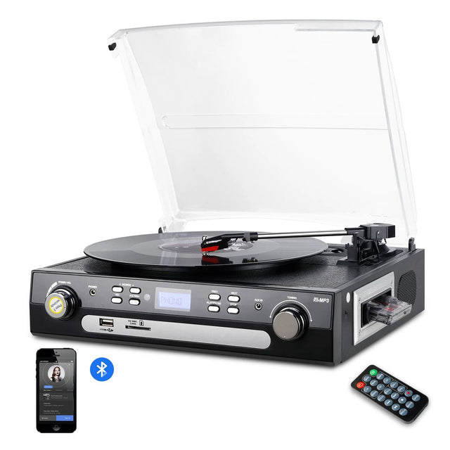 Tourne-disques Bluetooth 78 rpm (Reconditionné B)