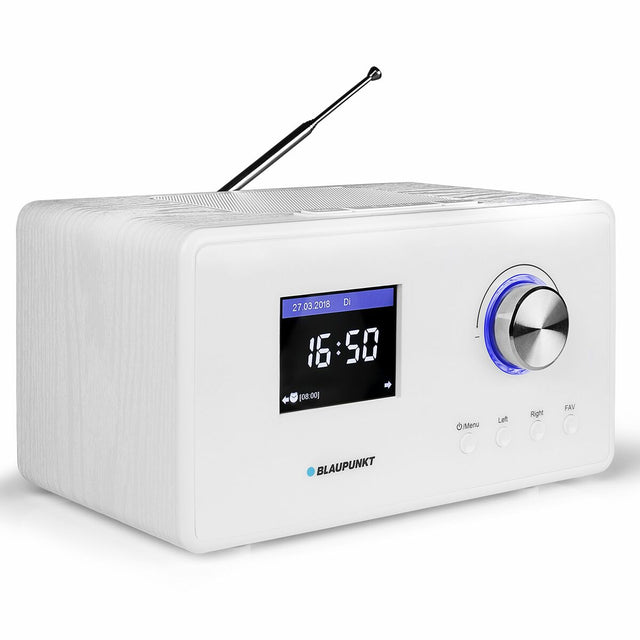 Radio Internet Blaupunkt Blanc Wi-Fi WLAN Écran couleur (Reconditionné B)