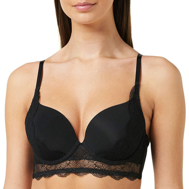 Soutien-Gorge Push Up Pour Femme 90C Noir (Reconditionné A+)