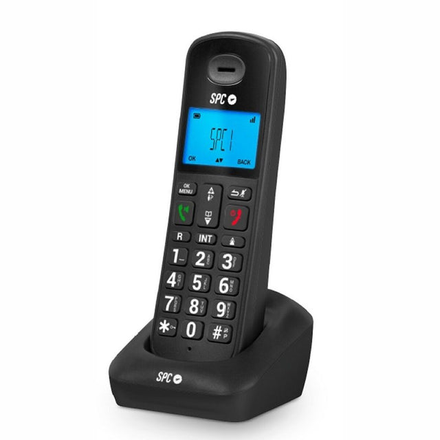 Téléphone Sans Fil SPC 7620N Gossip Ecran Noir GAP Base de charge