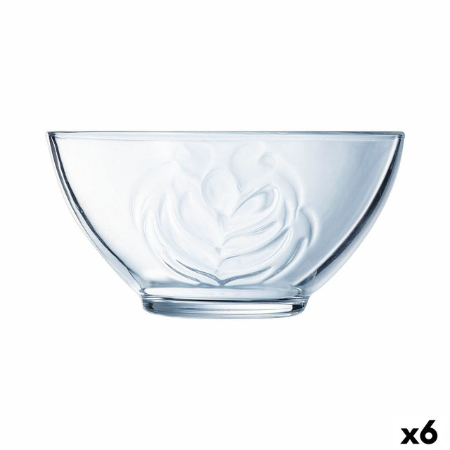 Bol Luminarc Barista Petit-déjeuner Transparent verre (500 ml) (6 Unités)