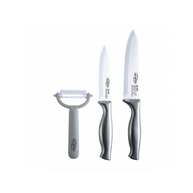 Ensemble de Couteaux San Ignacio Cronos Céramique (3 pcs)