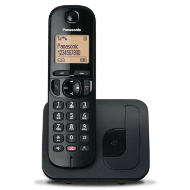 Téléphone Panasonic Corp. KXTGC250SPB Noir 1,6"