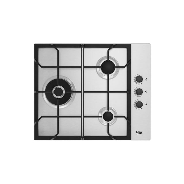 Plaque au gaz BEKO HIGG63125SCX 61 cm 7900 W