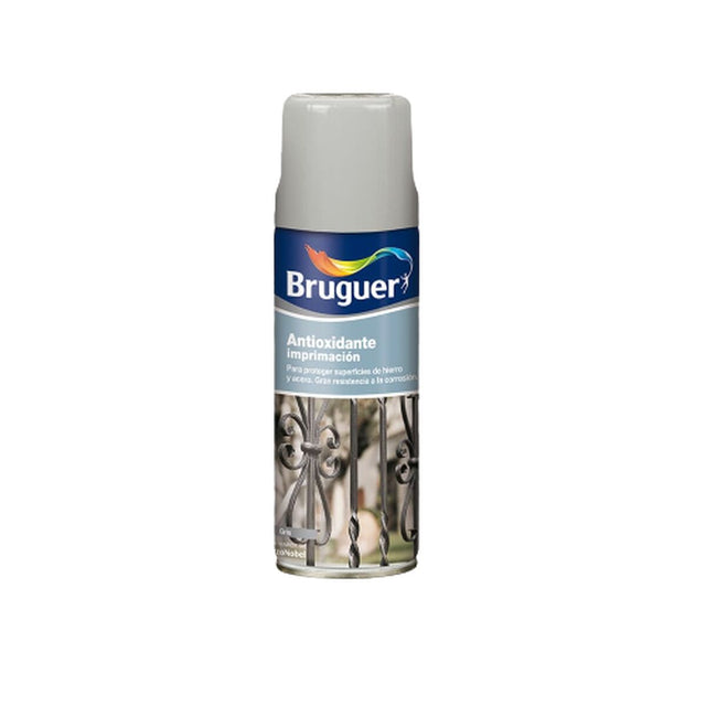 Émail antioxydant Bruguer 5198005 Spray Apprêt Gris 400 ml