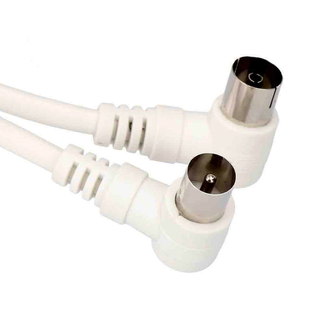 Câble d'antenne EDM 10 m Blanc