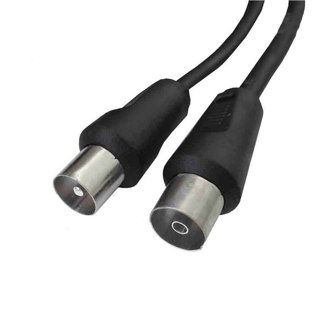 Câble d'antenne EDM 1,5 m Noir