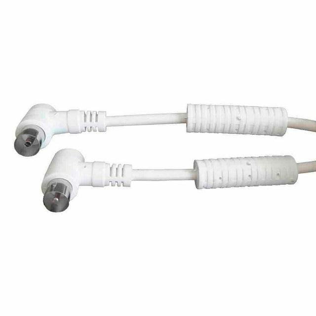 Câble d'antenne EDM Blanc 2,5 m