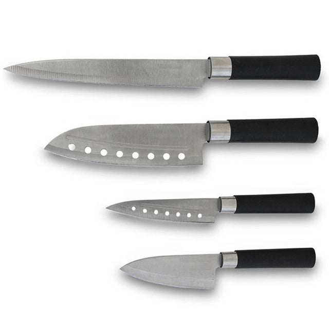 Ensemble de Couteaux Cecotec Santoku Acier inoxydable (4 pcs) (4 pcs)