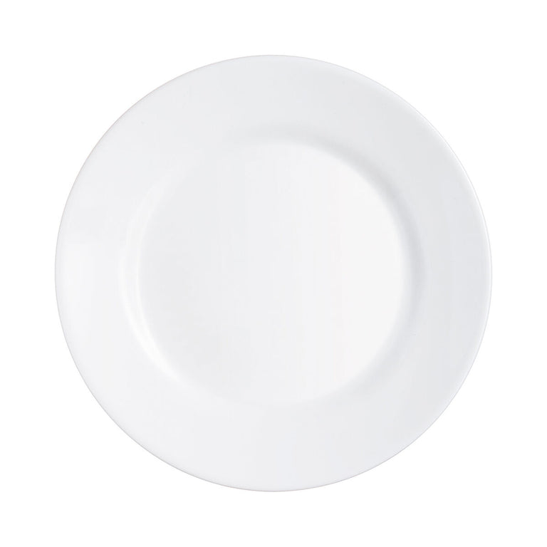 Service de vaisselle Arcoroc Restaurant 25,4 cm Blanc verre