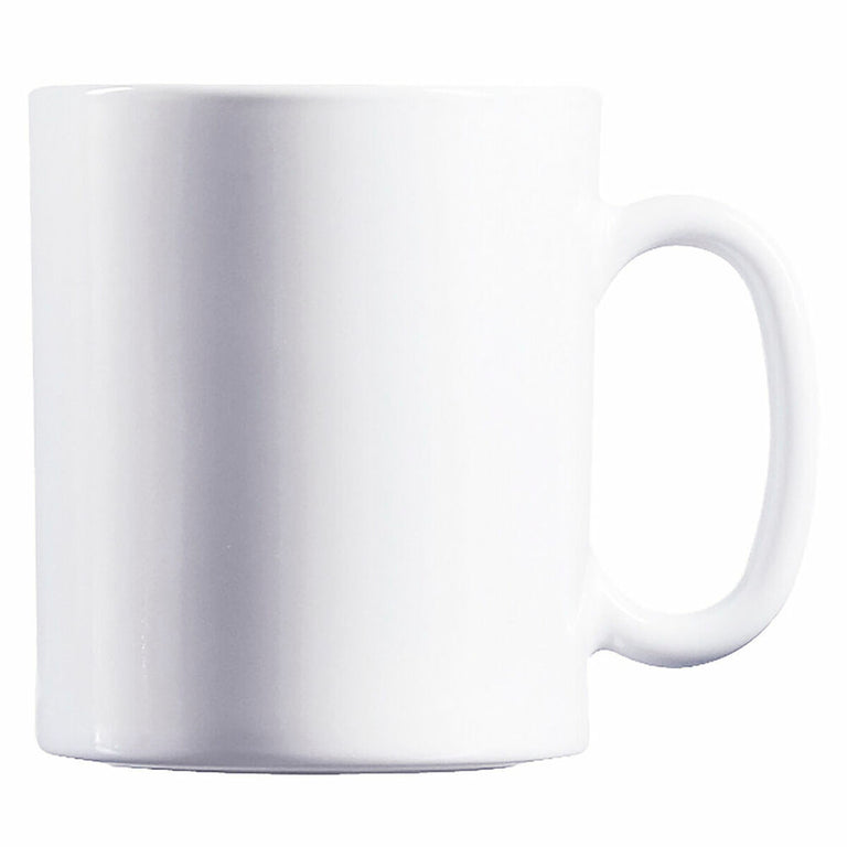 Tasse Luminarc Evolution Blanc verre (32 cl) (Pack 6x)
