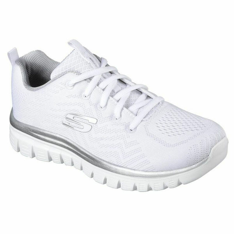 Chaussures de sport pour femme Skechers Graceful Get Connected Blanc