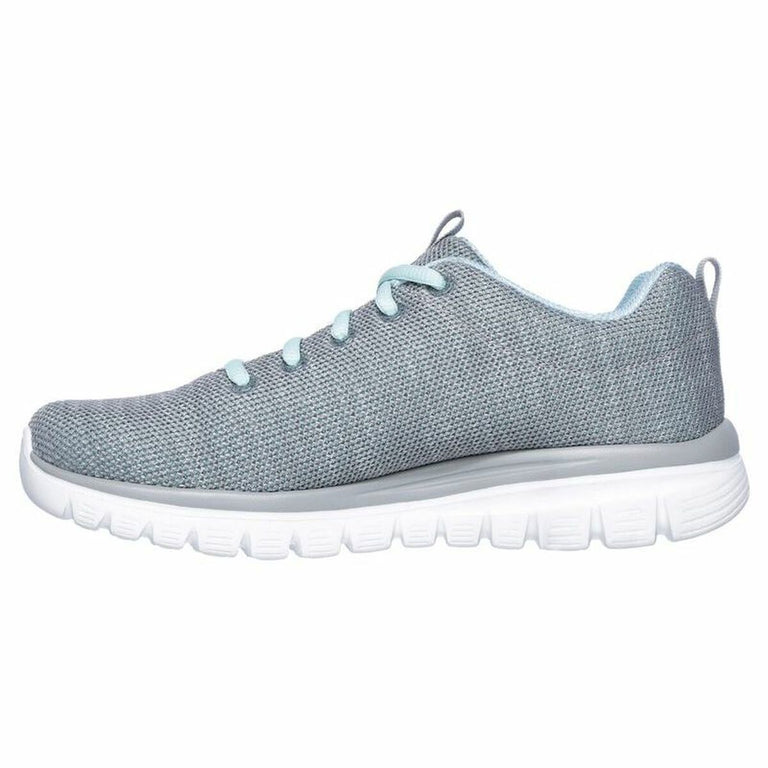 Chaussures de sport pour femme Skechers Graceful-Twisted Fortune Gris