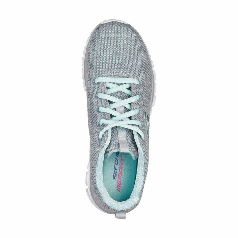 Chaussures de sport pour femme Skechers Graceful-Twisted Fortune Gris
