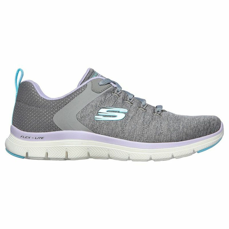 Chaussures de sport pour femme Skechers Flex Appeal 4.0 Gris
