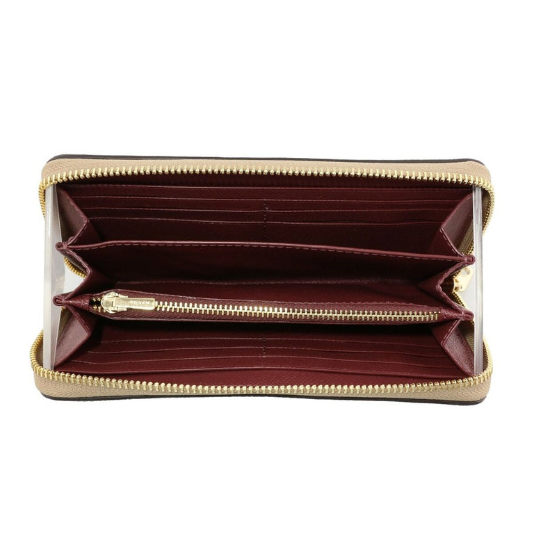 Porte-monnaie Coach C3441-IMTAU Violet Cuir 19 x 10 cm