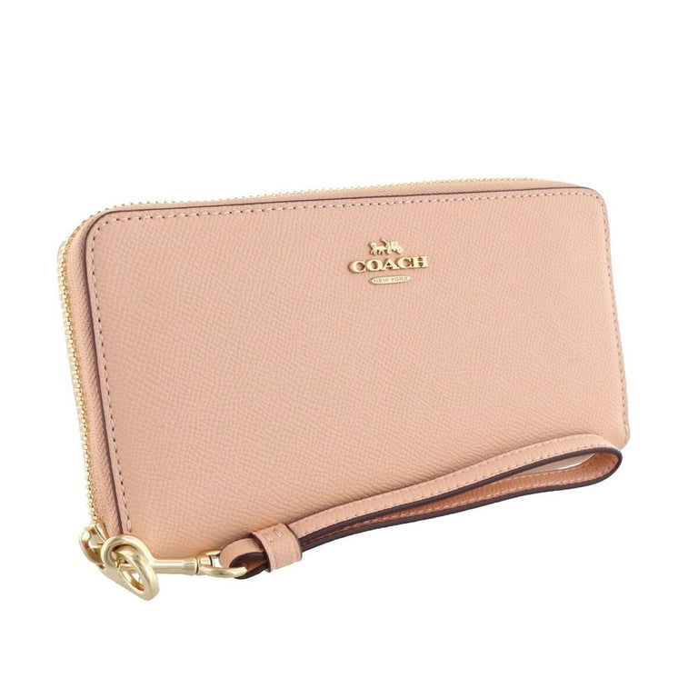 Porte-monnaie Coach C3441-IMS9W Rose Cuir 19 x 10 cm